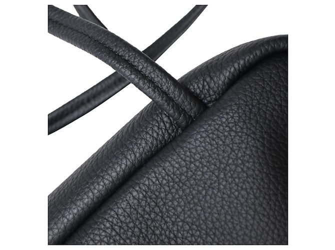 Borsa Bowling Astra in pelle nappa The Row Nera - vista 22