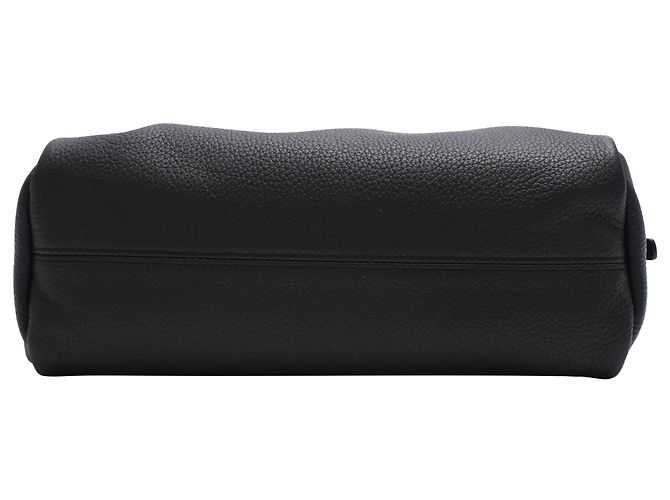 Borsa Bowling Astra in pelle nappa The Row Nera - vista 4