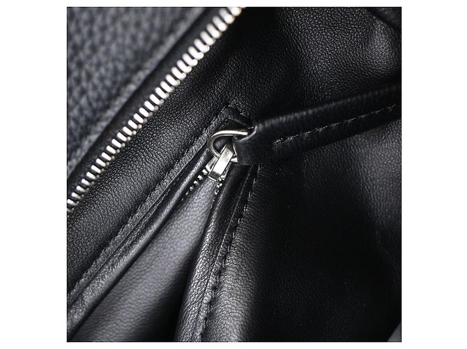 Borsa Bowling Astra in pelle nappa The Row Nera - vista 7