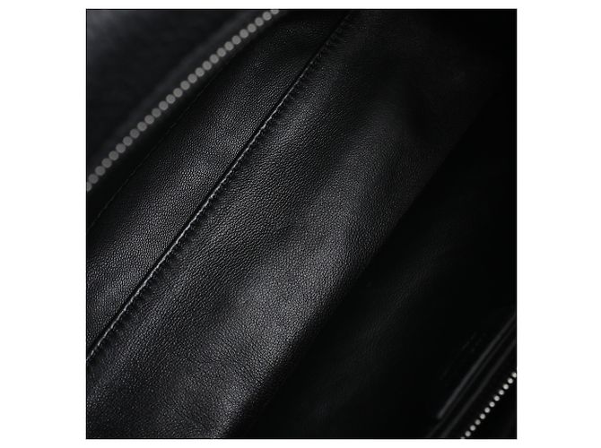 Borsa Bowling Astra in pelle nappa The Row Nera - vista 9