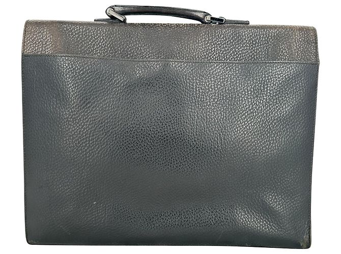 Mallette Gucci en cuir marron - vue 3