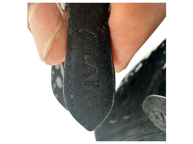 Alaïa Vienne Stiefel aus schwarzem Wildleder - Ansicht 11