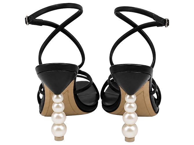 Sandali con cinturini Perla Sophia Webster in pelle nera - vista 5