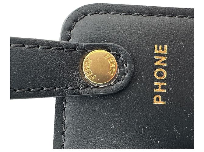 Fendi Monogram Utility Gürtel aus braunem Leder - Ansicht 11