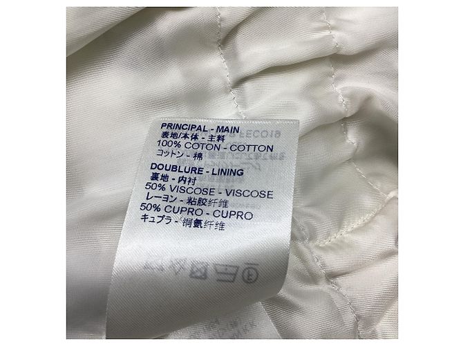 Giacca parka con cappuccio in cotone multicolore con stampa Monogram Louis Vuitton - vista 8