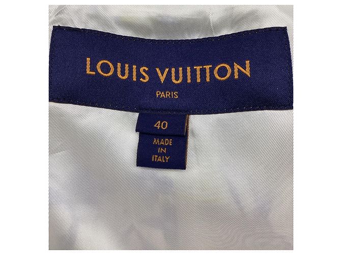 Giacca parka con cappuccio in cotone multicolore con stampa Monogram Louis Vuitton - vista 9