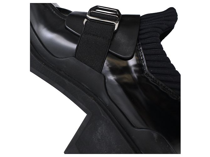 Botines Derby de Hermès en piel negra - vista 10