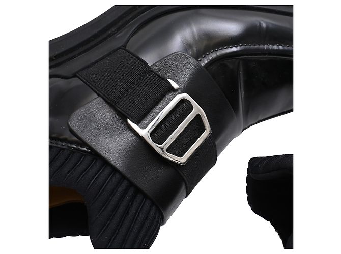 Botines Derby de Hermès en piel negra - vista 15