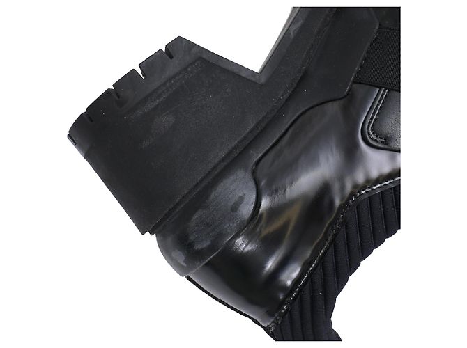 Botines Derby de Hermès en piel negra - vista 16