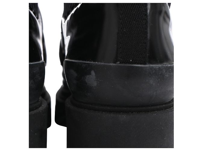 Botines Derby de Hermès en piel negra - vista 19