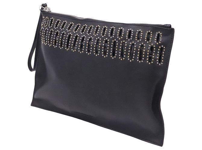Autre Marque Borsa Pochette MCQ Alexander McQueen in pelle nera - vista 2