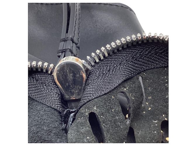 Autre Marque Borsa Pochette MCQ Alexander McQueen in pelle nera - vista 9
