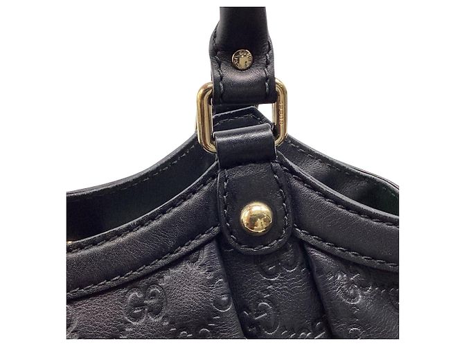 Saco Tote Gucci Sukey Medium em pele preta - vista 6