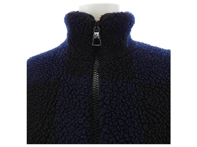Blouson in pile Jacquard Damier Louis Vuitton - vista 5