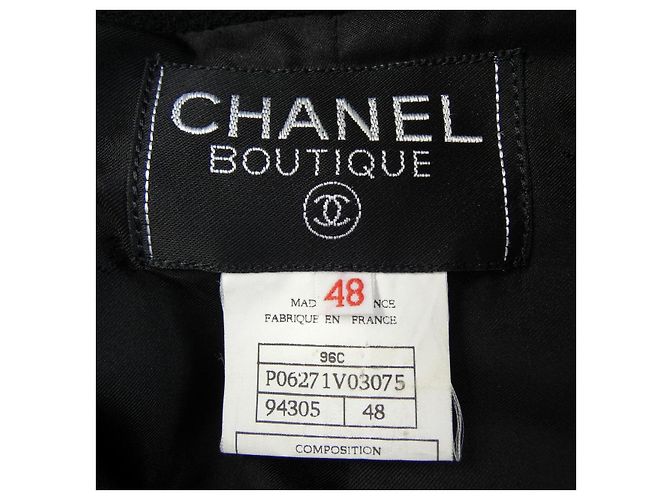 Casaco sem gola Chanel - vista 4