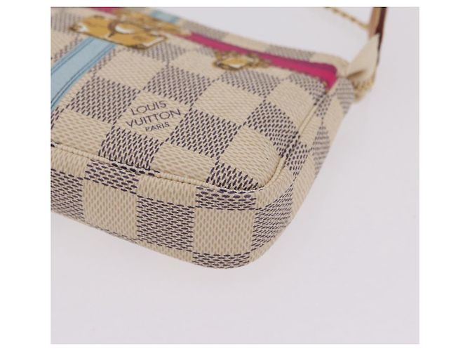 LOUIS VUITTON Damier Azur Mini Pochette Accessoires N58010 LV - vista 15