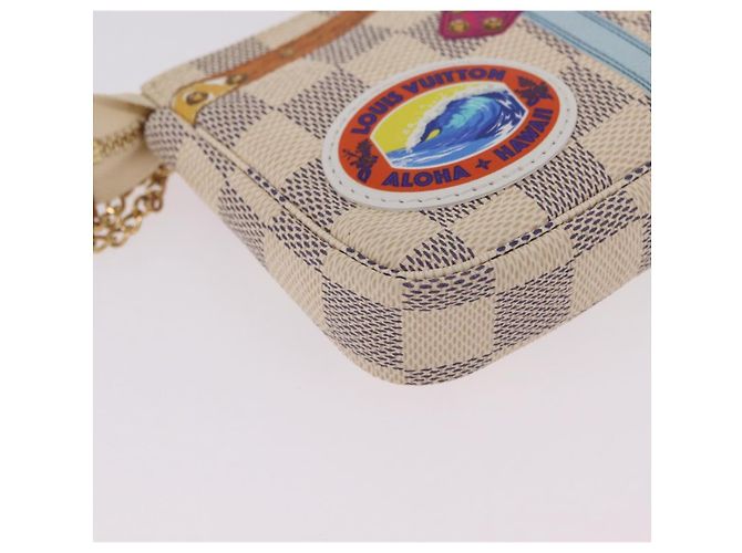 LOUIS VUITTON Damier Azur Mini Pochette Accessoires N58010 LV - vista 16