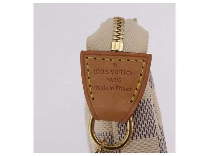 LOUIS VUITTON Damier Azur Mini Pochette Accessoires N58010 LV - vista 18