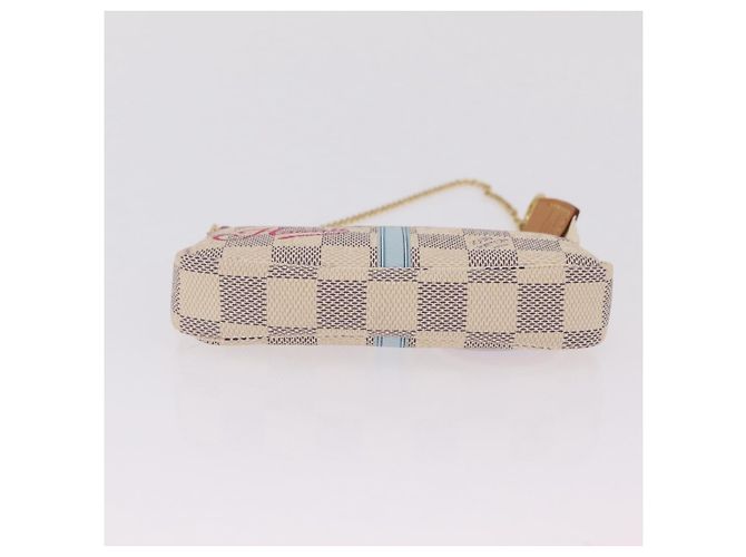 LOUIS VUITTON Damier Azur Mini Pochette Accessoires N58010 LV - vista 5
