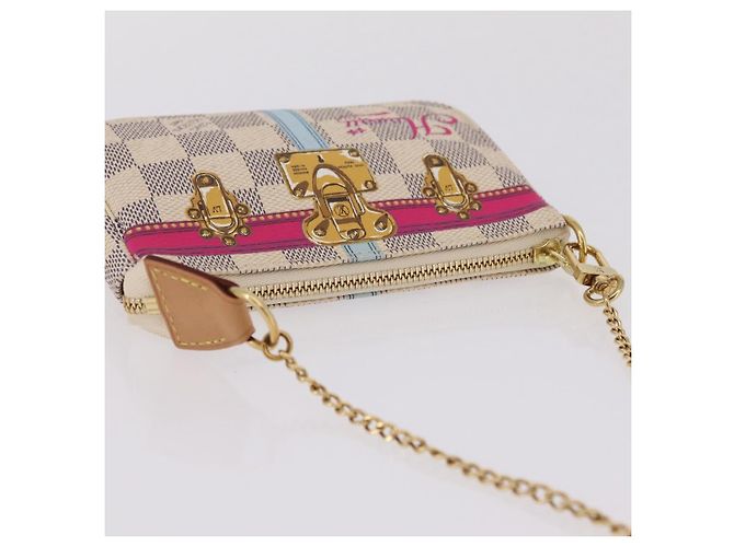 LOUIS VUITTON Damier Azur Mini Pochette Accessoires N58010 LV - vista 6