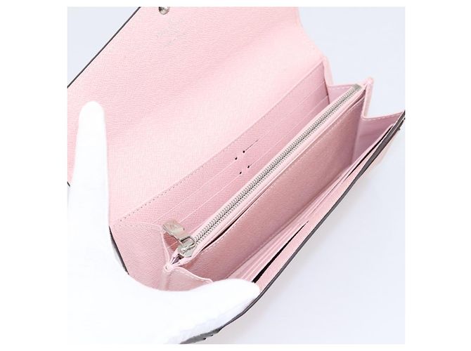 LOUIS VUITTON Epi Portefeuille Sarah Wallet Rose valerine M61216 LV - vue 10