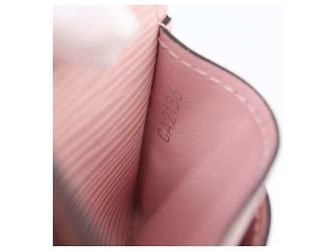 LOUIS VUITTON Epi Portefeuille Sarah Wallet Rose valerine M61216 LV - vue 12