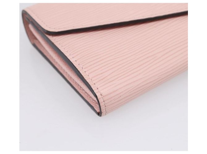 LOUIS VUITTON Epi Portefeuille Sarah Wallet Rose valerine M61216 LV - vue 14