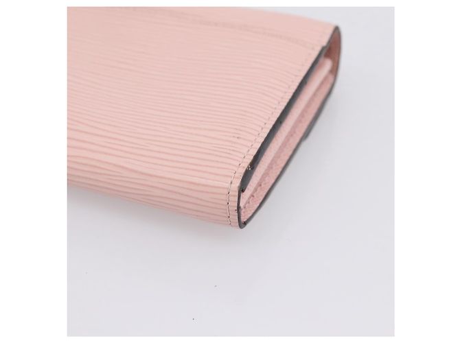 LOUIS VUITTON Epi Portefeuille Sarah Wallet Rose valerine M61216 LV - vue 15