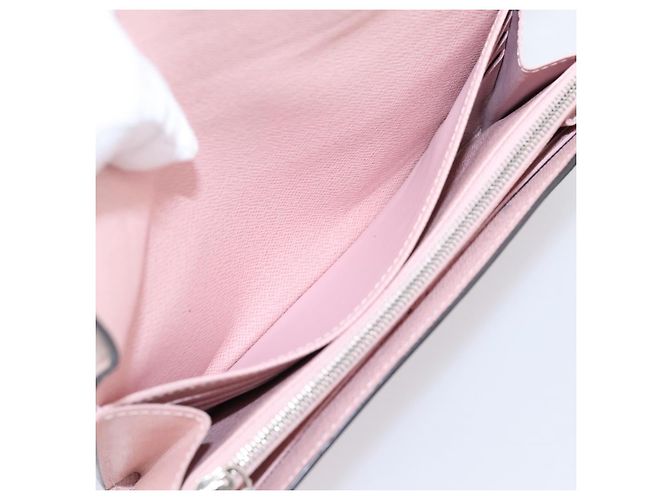 LOUIS VUITTON Epi Portefeuille Sarah Wallet Rose valerine M61216 LV - vue 17