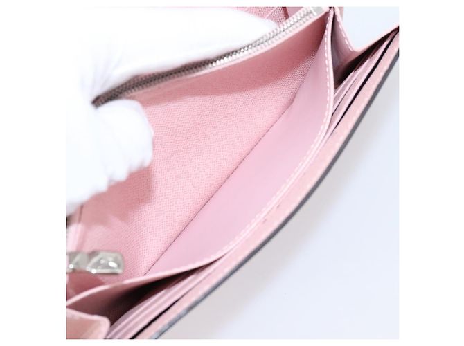 LOUIS VUITTON Epi Portefeuille Sarah Wallet Rose valerine M61216 LV - vue 20