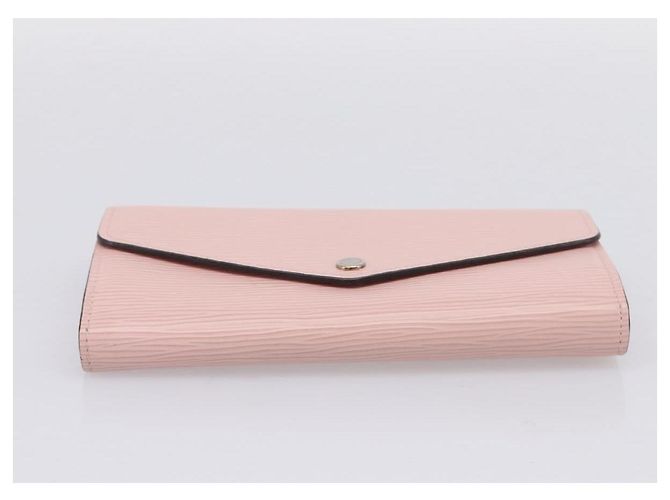 LOUIS VUITTON Epi Portefeuille Sarah Wallet Rose valerine M61216 LV - vue 6