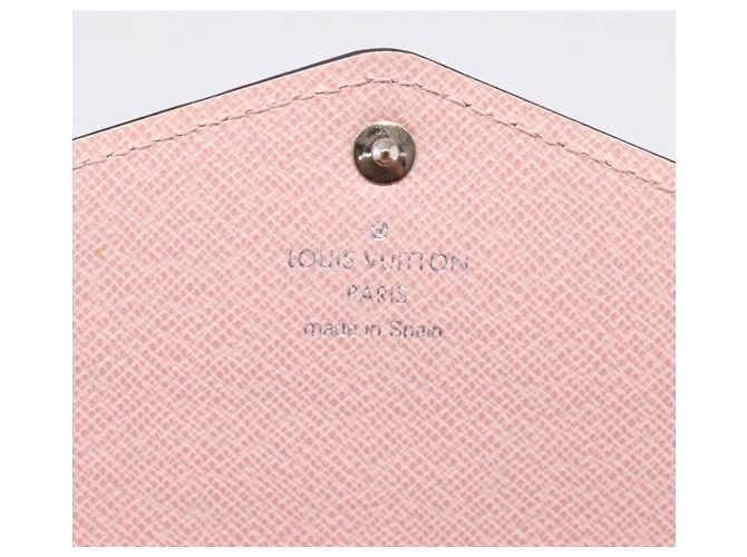 LOUIS VUITTON Epi Portefeuille Sarah Wallet Rose valerine M61216 LV - vue 8
