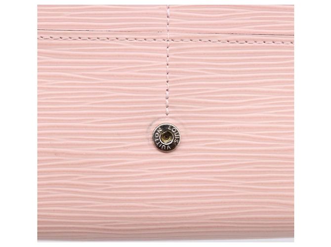 LOUIS VUITTON Epi Portefeuille Sarah Wallet Rose valerine M61216 LV - vue 9