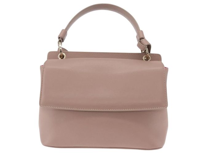 Bulgari Borsa BVLGARI Duet in pelle 2way Beige Gold - vista 2