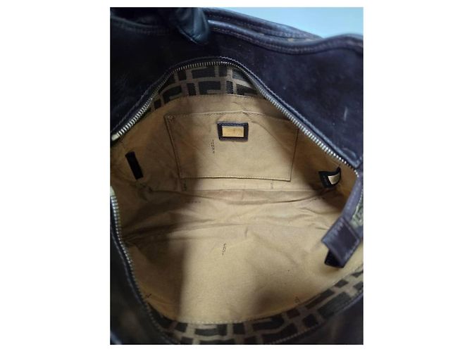 Fendi Zucca Small Chef Shopping Tote Tasche - Braun - Ansicht 12