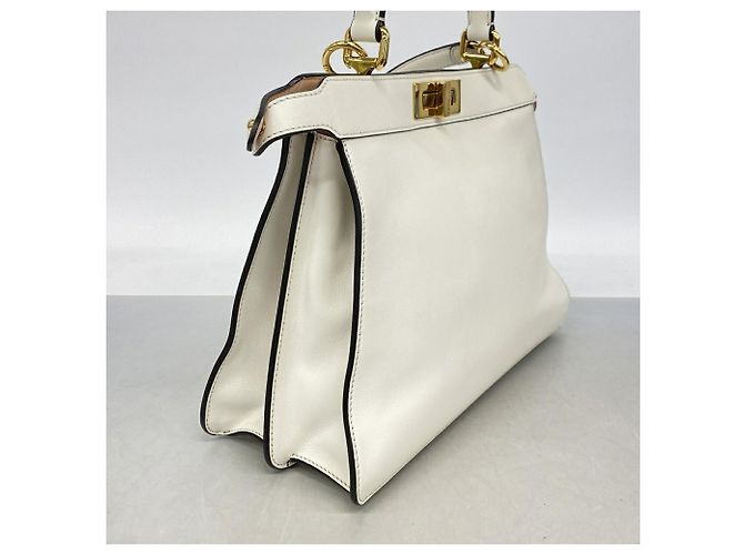 Bolso de mano Fendi Peekaboo I.U de piel - vista 2