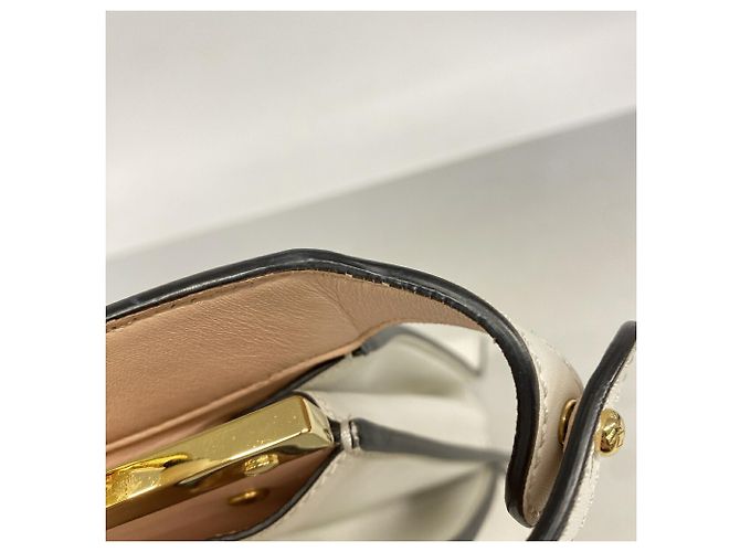Bolso de mano Fendi Peekaboo I.U de piel - vista 8