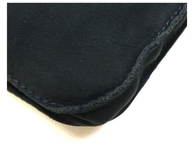 Hermès Borsa a tracolla Hermes Sac Toudou Moco Black Suede Fur - vista 4