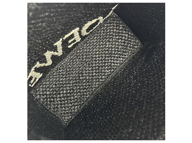 Loewe Black Raffia Handbag - view 5