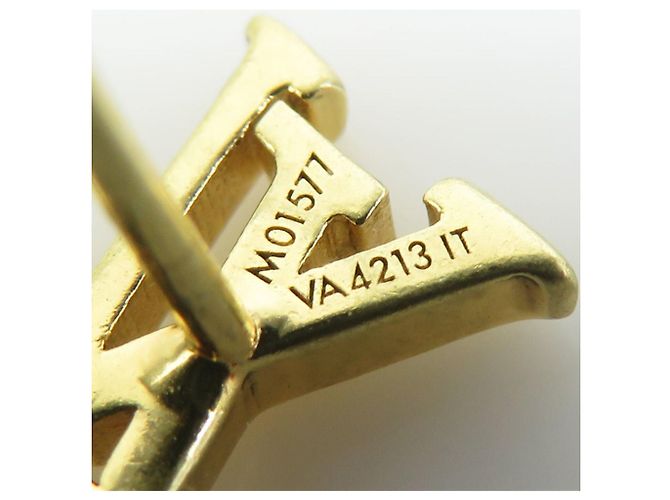 Louis Vuitton Gold Tropfenohrringe - Ansicht 8