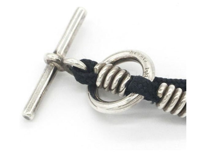 Hermès Collana con pendente Hermes Italique in argento sterling - vista 6