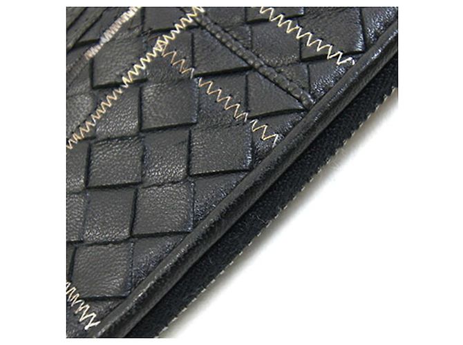 Bottega Veneta Pochette/Porte-documents en cuir noir - vue 7