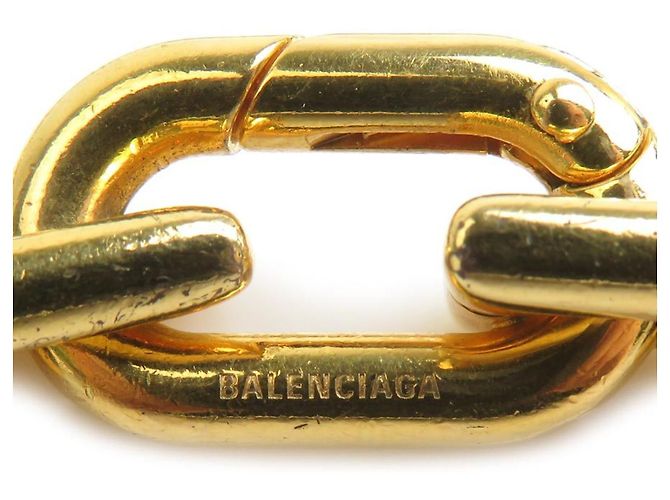 Collar de metal dorado Balenciaga - vista 5