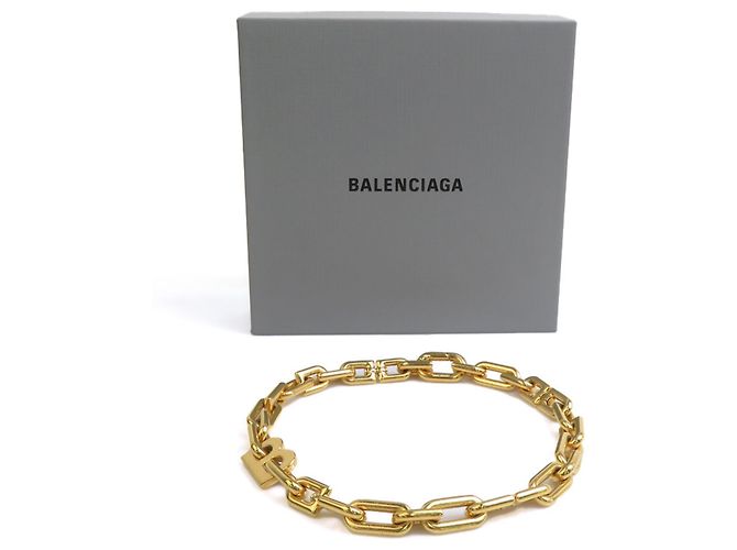 Collar de metal dorado Balenciaga - vista 8