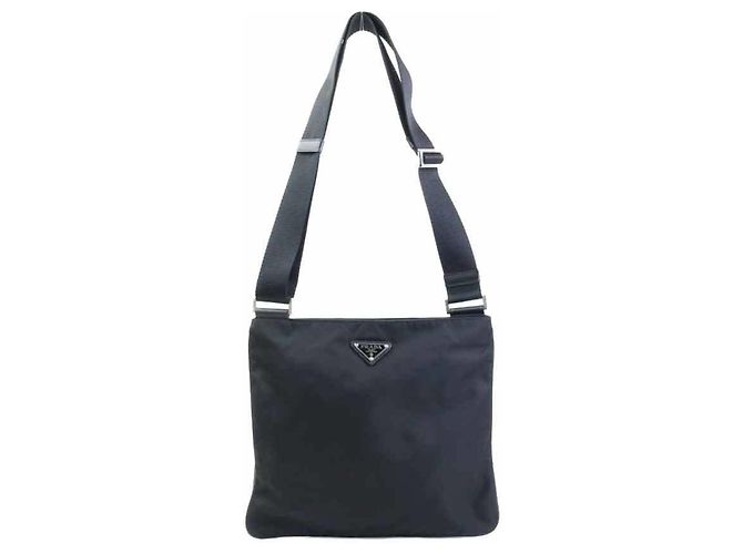 Sac à épaule Prada en nylon - vue 15