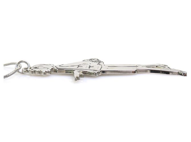 Collana Chanel Mademoiselle Metal Silver - vista 3