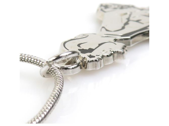 Collana Chanel Mademoiselle Metal Silver - vista 4