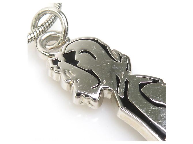 Collana Chanel Mademoiselle Metal Silver - vista 6