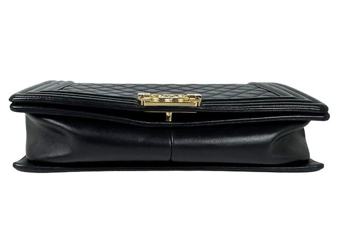 Bolso de hombro Chanel Boy Large de piel de cordero - vista 4