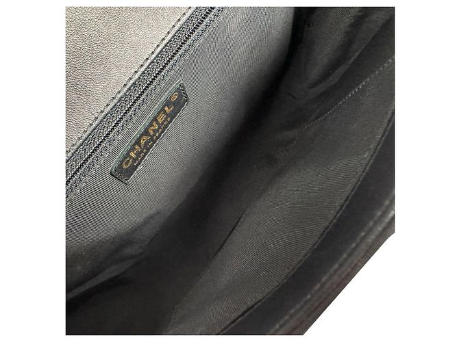 Bolso de hombro Chanel Boy Large de piel de cordero - vista 5
